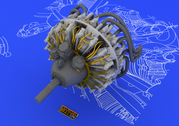 Eduard 648056 R-2800-10 engine 1/48 (Eduard)