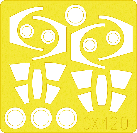Eduard CX120 A-7D/ E FUJIMI 1/72