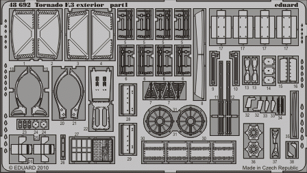 Eduard 48692 Tornado F.3 exterior 1/48 Hobby Boss