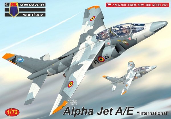 Kovozavody Prostejov KPM0268 Alpha Jet A/E „International“ 1/72