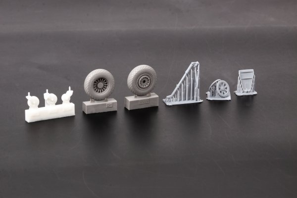 Eduard 648965 TBF/ TBM wheels w/ pattern ACADEMY 1/48