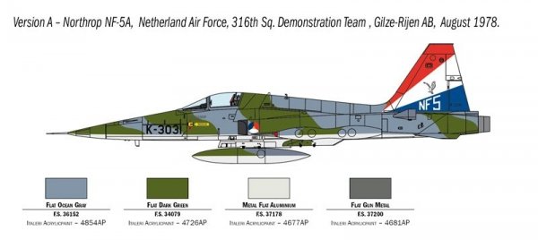 Italeri 1441 F-5A Freedom Fighter 1/72