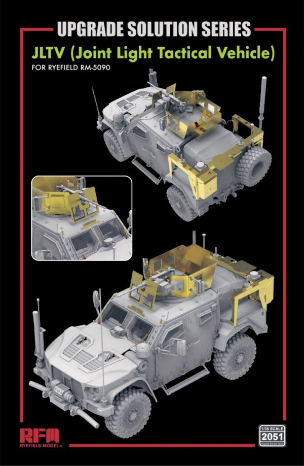 Rye Field Model 2051 JLTV UPGRADE SOLUTION SERIES 1/35
