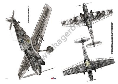 Kagero 96003 Messerschmitt Bf 109 Early Versions EN