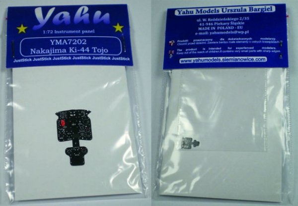 Yahu YMA7202 Ki-44 (Sword / Hasegawa) 1:72