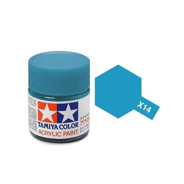 Tamiya 81014 Acryl X-14 Sky Blue 23ml