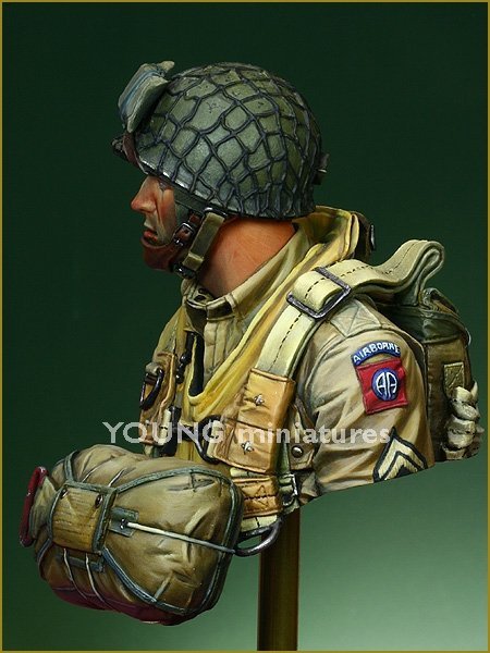 Young Miniatures YM1824 US Paratroopers 82nd Airborne Normandy 1944 1/10