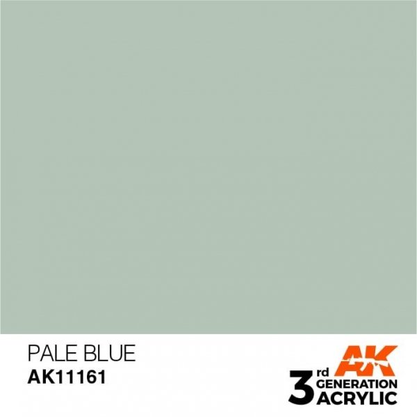 AK Interactive AK11161 PALE BLUE – STANDARD 17ml