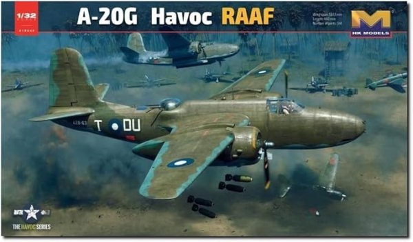 HK Models 01E042M A-20G Havoc RAAF Master Version, Limited Edition 1/32