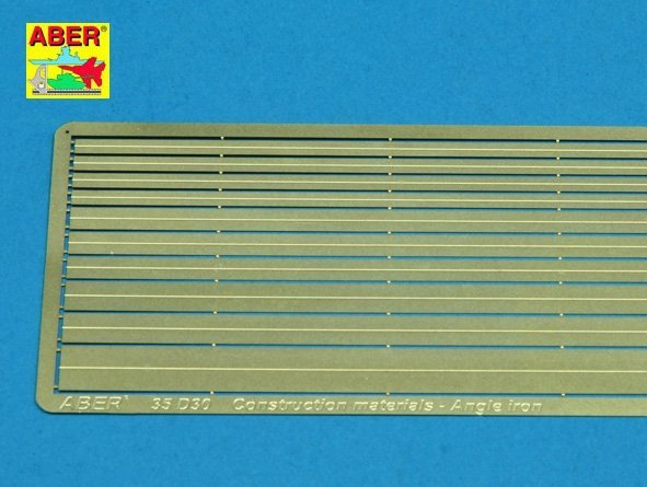 Aber 35D30 Constructions materials - angle irons (1:35)