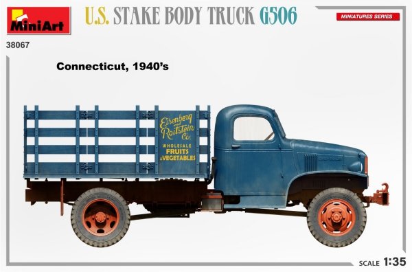 MiniArt 38067 U.S. STAKE BODY TRUCK G506 1/35