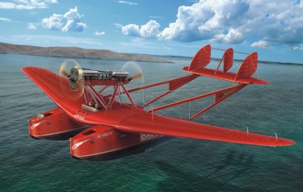 Dora Wings 72015 Savoia-Marchetti S.55 1/72