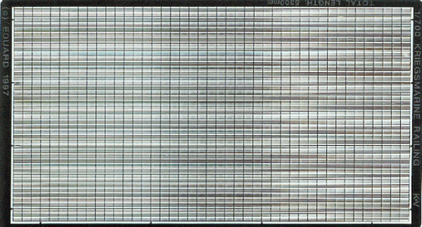 Eduard 99012 Kriegsmarine Railings 1/700