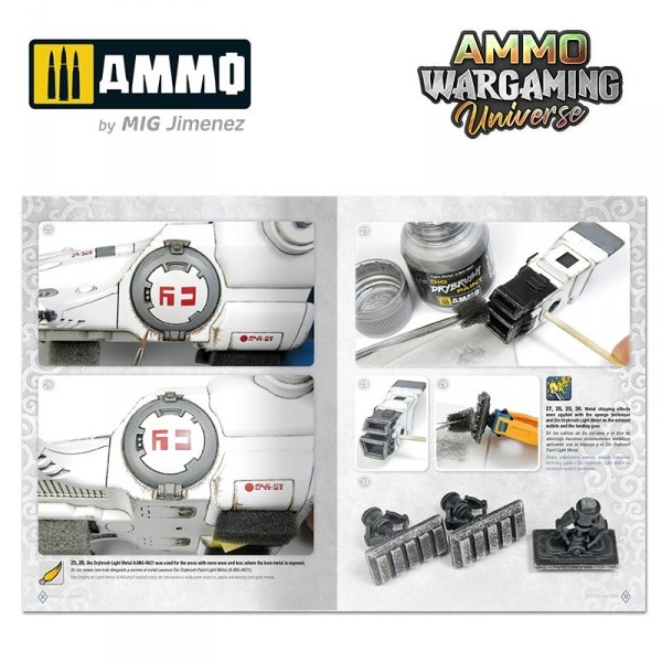 Ammo of Mig 6927 AMMO WARGAMING UNIVERSE Book 08 - Aircraft and Spaceship Weathering (English, Castellano, Polski)