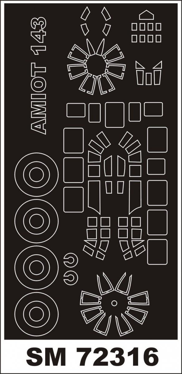 Montex SM72316 AMIOT 143 HELLER 1:72
