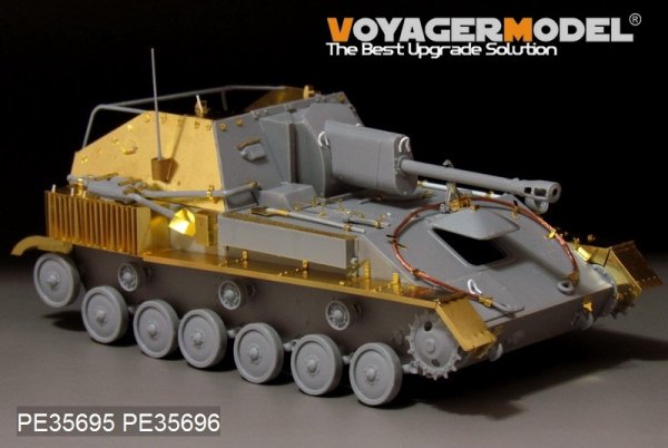 Voyager Model PE35696 WWII Russian SU-76 Self-Propeller Gun Fenders For MiniArt 35053 1/35