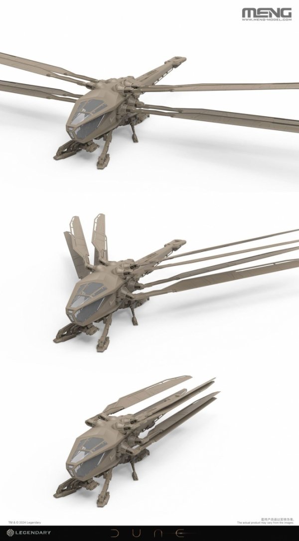 Meng Model DS-007 Dune Atreides Ornithopter 1/72