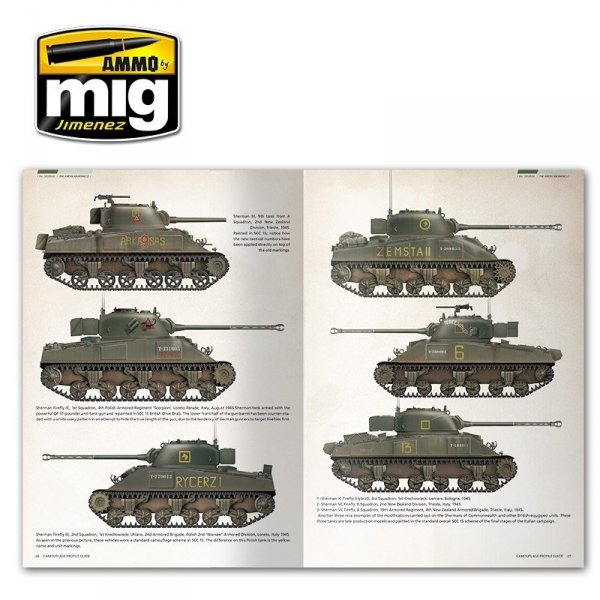 AMMO of Mig Jimenez 6080 SHERMAN: THE AMERICAN MIRACLE (English)