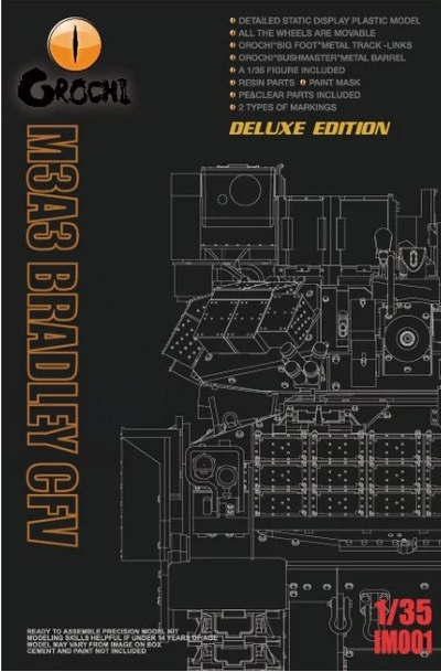 Orochi Hobby IM-001 M3A3 Bradley CFV Deluxe Edition 1/35