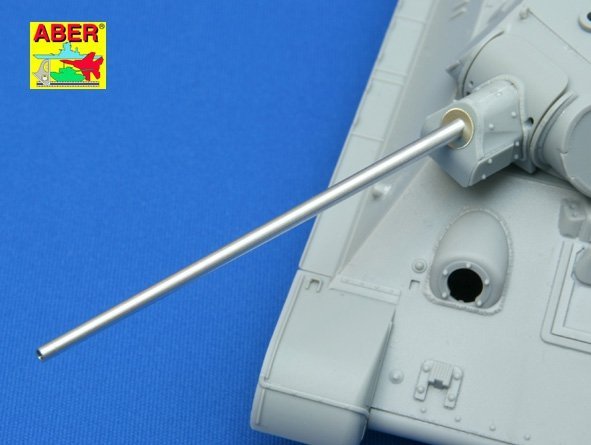 Aber 35L-073 Russian 57mm ZIS-4 tank barrel for T-34/76 model 1941 (1:35)