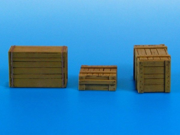 Eureka XXL E-010 Zestaw 3 skrzynek drewnainych 1:35