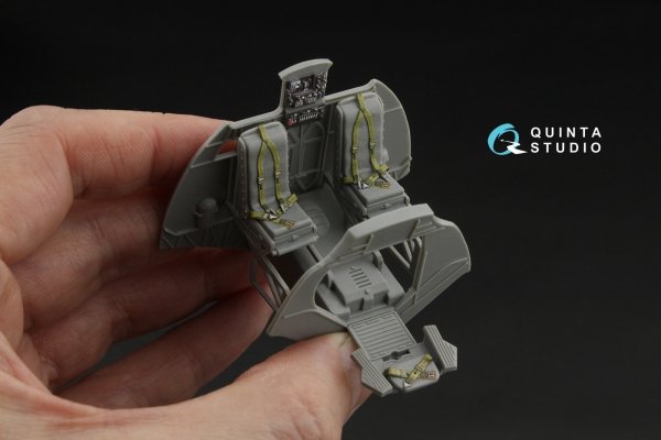 Quinta Studio QD48612 PBY-5 Catalina 3D-Printed &amp; coloured Interior on decal paper (Revell/Monogram) 1/48