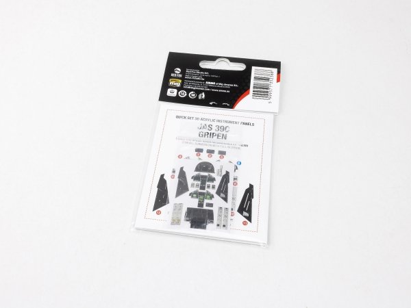 Red Fox Studio QS-48089 JAS 39C Gripen Italeri 1/48