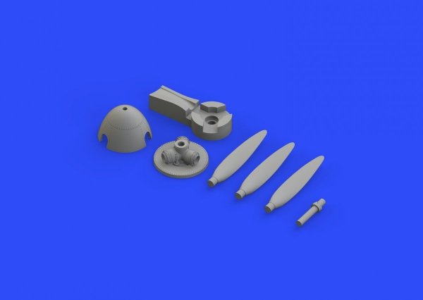 Eduard 648289 Bf 109F propeller EARLY EDUARD 1/48
