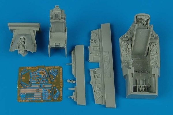 Aires 4449 F-16C/N Aggressor cockpit set 1/48 TAMIYA
