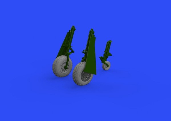 Eduard 648503 P-51D wheels oval tread 1/48 EDUARD