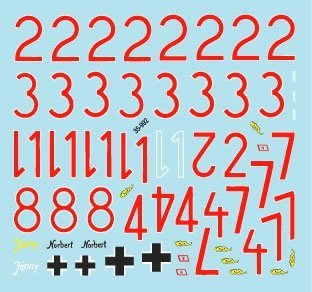 Star Decals 35-992 Afrika Tigers 1 1/35