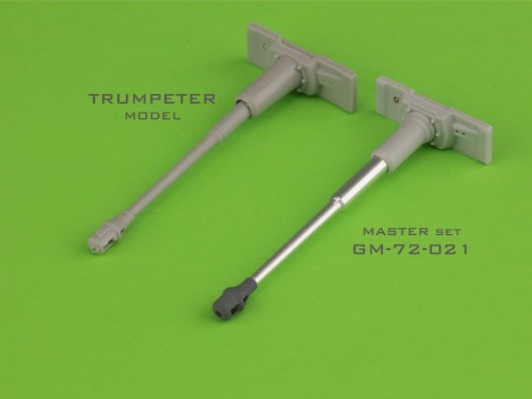 Master GM-72-021 PzKpfw VI Tiger I - MG-34 gun barrels &amp; 88mm KwK36 L/56 with early muzzle break and standard gun mantlet 1/72