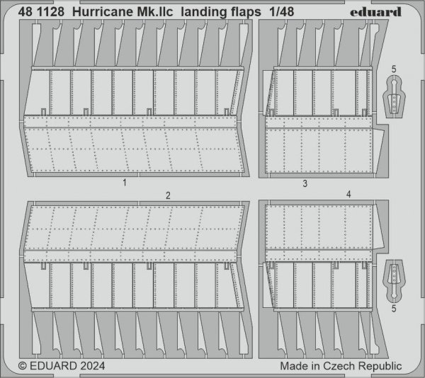 Eduard 481128 Hurricane Mk. IIc landing flaps HOBBY BOSS 1/48