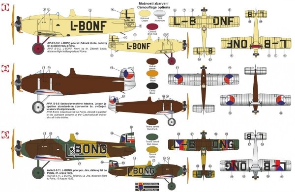 Kovozavody Prostejov KPM4819 Avia BH-9 „Boska“ Single-Seater 1/48