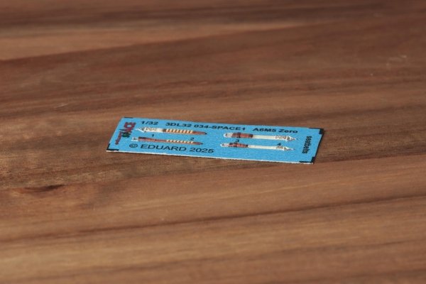 Eduard 3DL32034 A6M5 Zero seatbelts SPACE TAMIYA 1/32