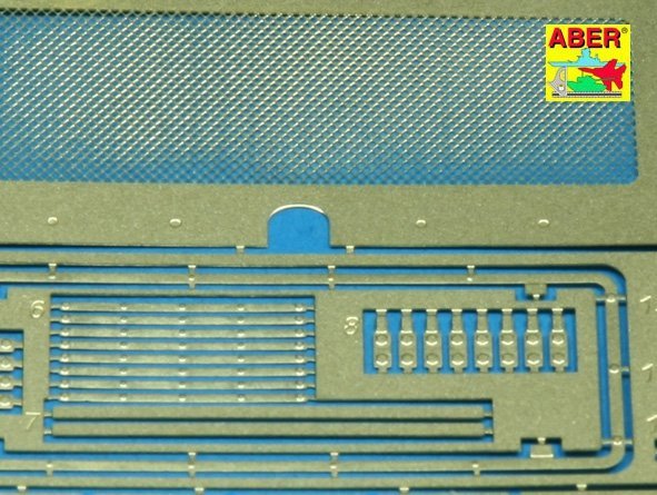 Aber 35G11 Grille cover for russian tank T-34/76 model 1940 (1:35)