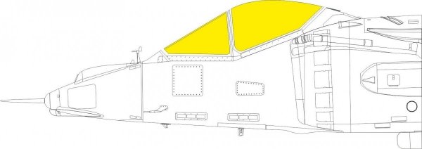 Eduard EX766 AV-8A TFace for Kinetic Model 1/48