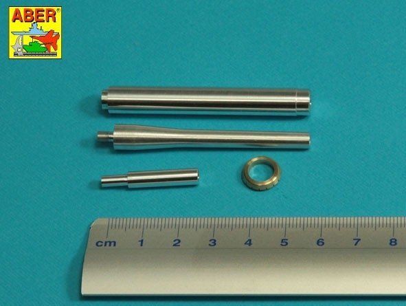 Aber 16 L-21 German barrel 50mm KwK 38L/42 forPz.Kpfw.IIIAusf.G,H,J (early) / Lufa 50mm KwK 38L/42 do czołgu Panzer III G,H,J wczesny 1/16