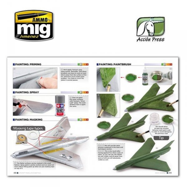 AMMO of Mig Jimenez EURO0014 AIRCRAFT MODELLING ESSENTIALS (English)