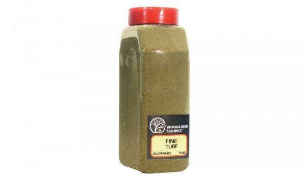 Woodland Scenics WT1343 Yellow Grass Fine Turf 1L