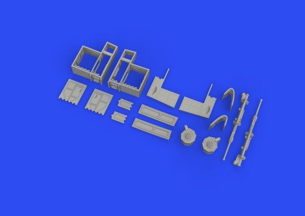 Eduard 648771 A6M2 gun bays PRINT EDUARD 1/48