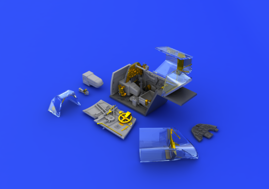 Eduard 648240 Bf 109G-6 cockpit 1/48 EDUARD