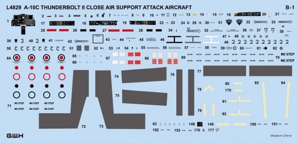 Great Wall Hobby L4829 A-10C THUNDERBOLT II 1/48