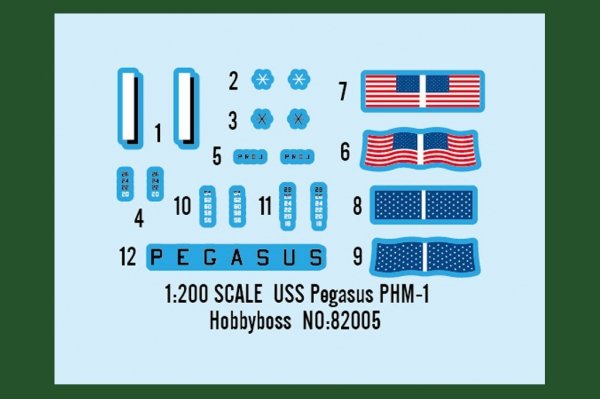 Hobby Boss 82005 USS Pegasus PHM 1 1/200
