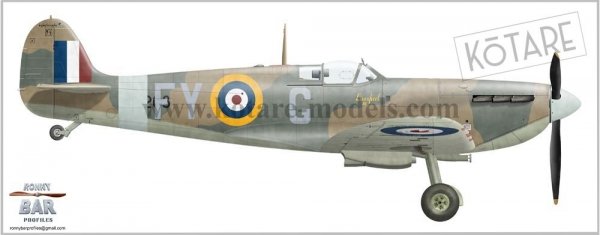 Kotare K32002 Spitfire Mk.Va 1/32