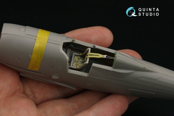Quinta Studio QD48297 Gloster Gladiator MKI 3D-Printed &amp; coloured Interior on decal paper (Roden) 1/48