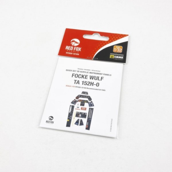 Red Fox Studio QS-32169 Ta 152H-0 for SWS kit 1/32