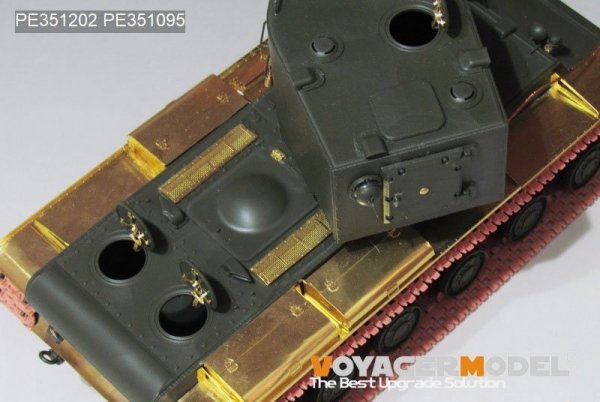 Voyager Model PE351202 WWII Russian KV-2 Basic (B ver include Gun Barrel) (For TAMIYA 35375) 1/35