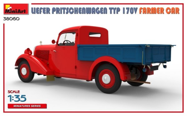 MiniArt 38060 LIEFER PRITSCHENWAGEN TYP 170V FARMER CAR 1/35