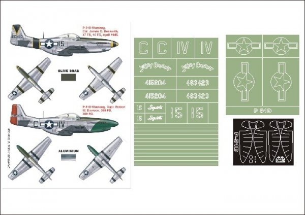 Montex K32128 P-51D Mustang 1/32